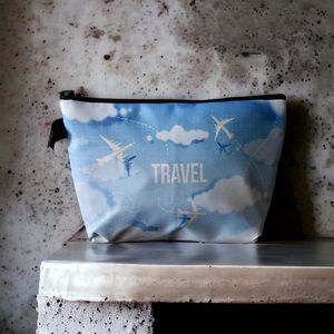 Travel make up pouch, cosmetic bag